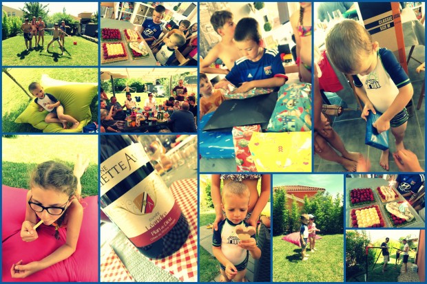 Anniv garçons en famille