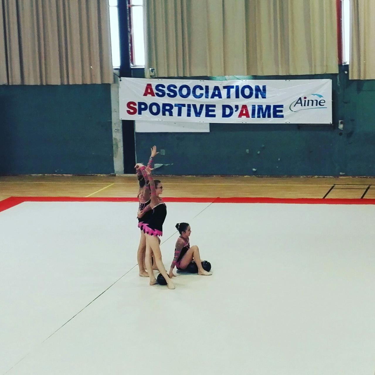 Compétition GR à la Plagne Compétition GR à la Plagne